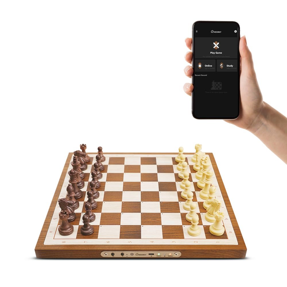 Amazon.com: Chessnut Juego de ajedrez electrónico de aire, un ...