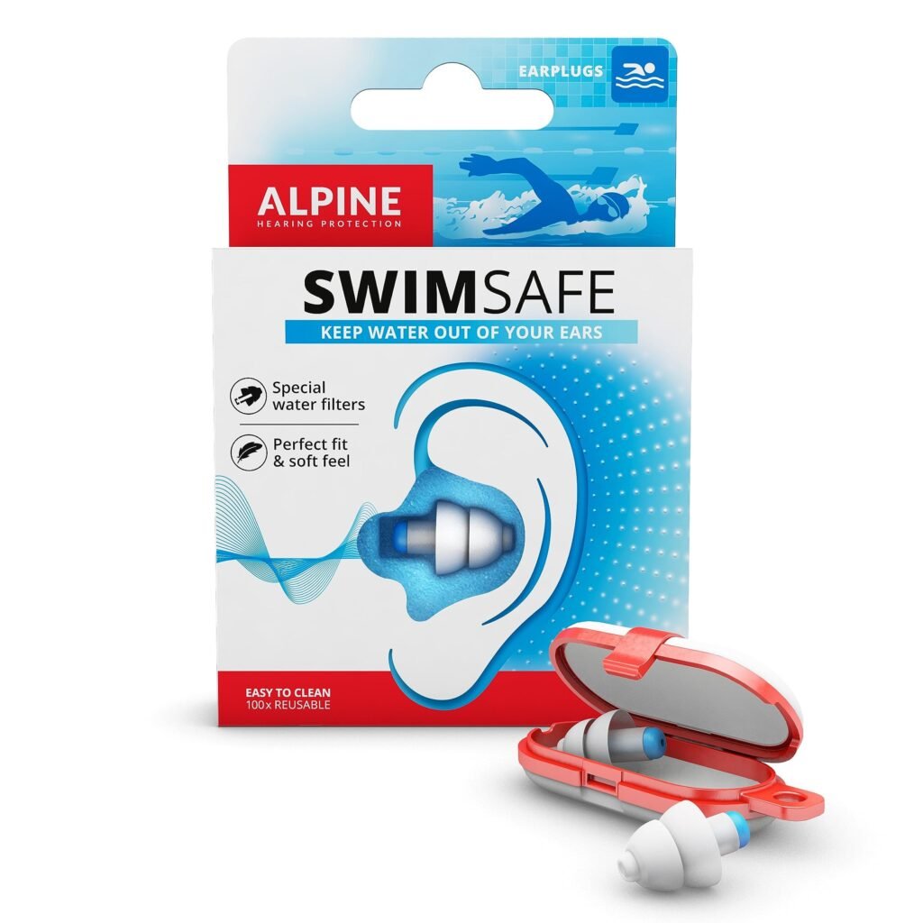 Amazon.com: Alpine SwimSafe - Tapones para los oídos para adultos ...