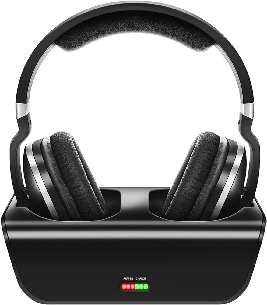 Amazon.com: Auriculares inalámbricos para TV, 2,4 GHz, estéreo ...