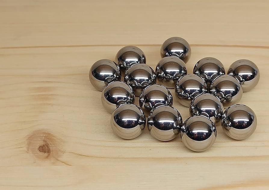 50 bolas de acero cromado Cal 50 en calidad industrial G28, ajuste perfecto para HDR HDP.
