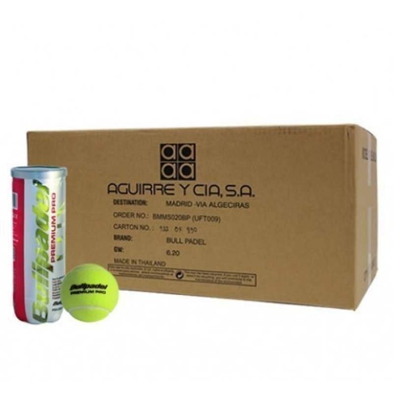 Cajon 72 Pelotas - 24 Botes de 3 uds - Bullpadel Premium Pro...