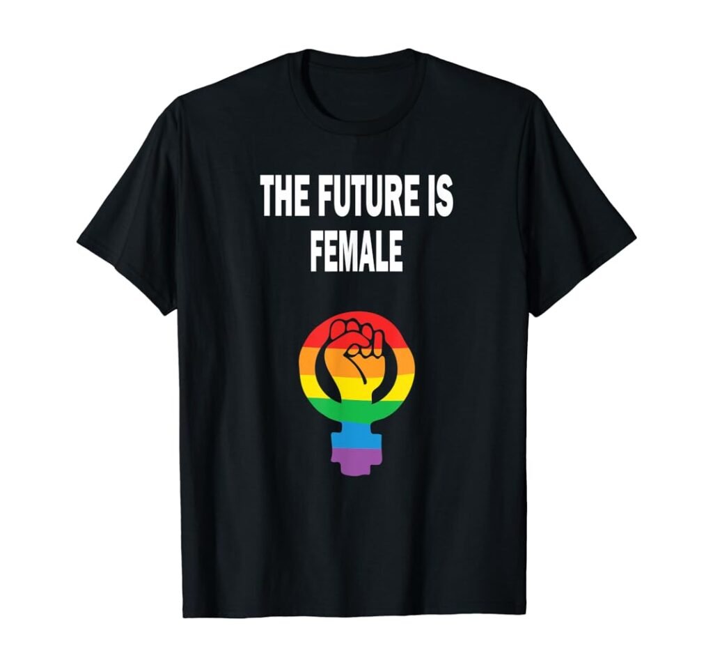 Amazon.com: The Future ist Female, feminismo Diseño, Camiseta ...