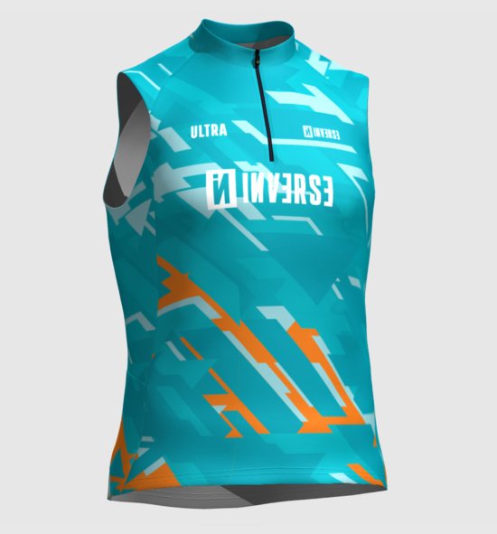 Camiseta trail sin mangas personalizada ULTRA