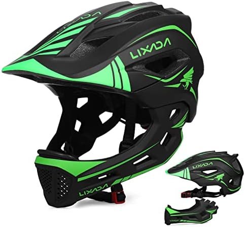 HUIOP Niños Desmontable Casco Integral Niños Deportes Seguridad ...