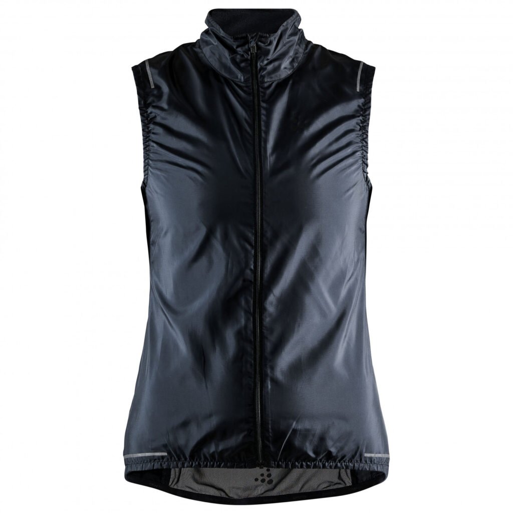Craft - Essence Light Wind Vest Mujer - Chaleco cortavientos - Negro |