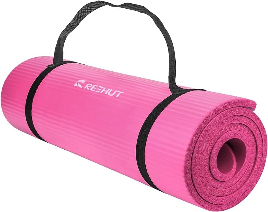 REEHUT Esterilla Yoga Colchoneta de Yoga Antideslizante NBR Alta...