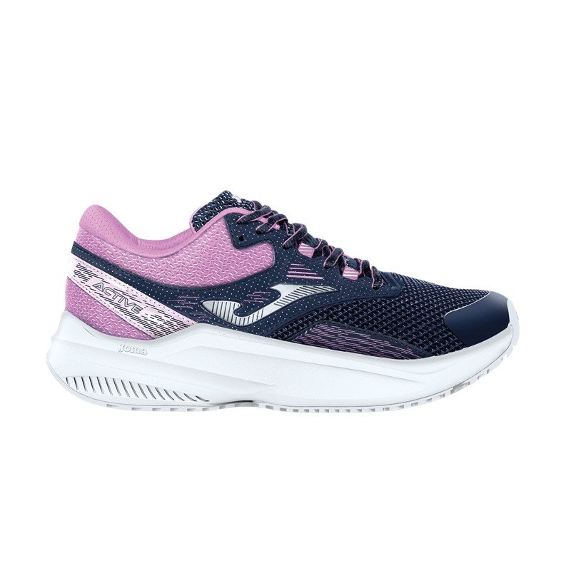 Deportivo Niña Running Joma Active Jr Marino-Rosa.