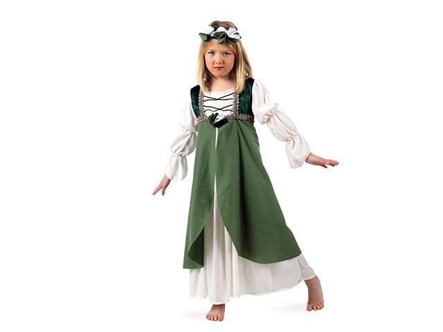 Disfraz medieval Clarisa niña