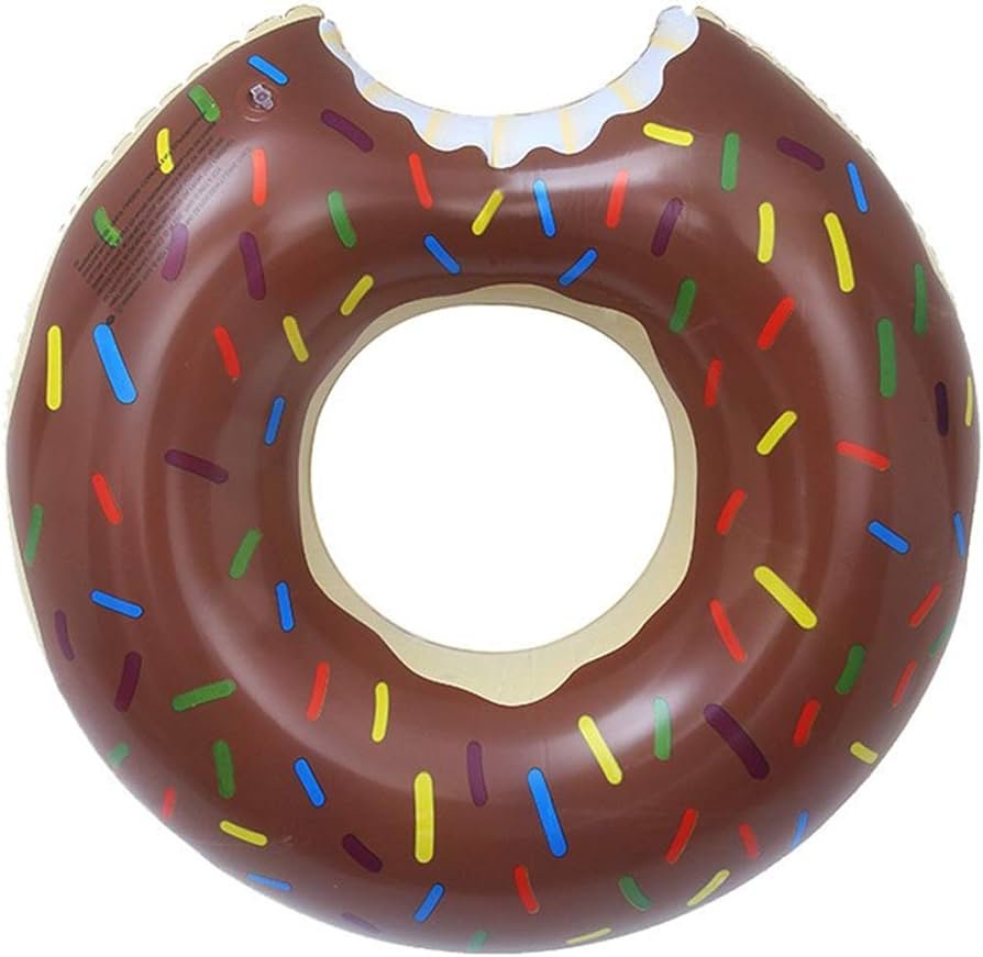 LEZED Flotador Inflable Donuts para Piscina Anillo de Natación Donut Salvavidas de Natación de Donut Verano El Mejor Aire Libre de la Playa Hinchables...