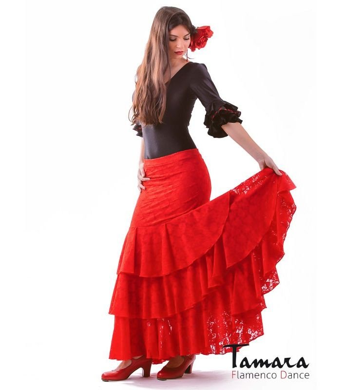 Lola encaje Faldas flamencas de MUJER |