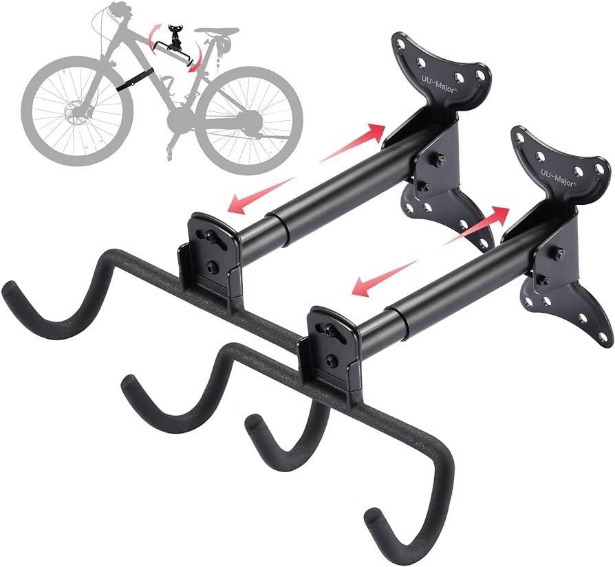 Amazon.com: UU-Major Ganchos ajustables para bicicleta de montaje ...