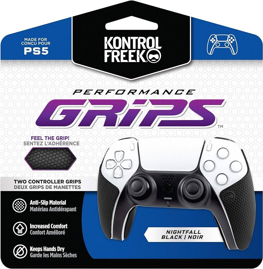 KontrolFreek Performance Grips para mando de Playstation 5 (PS5)...