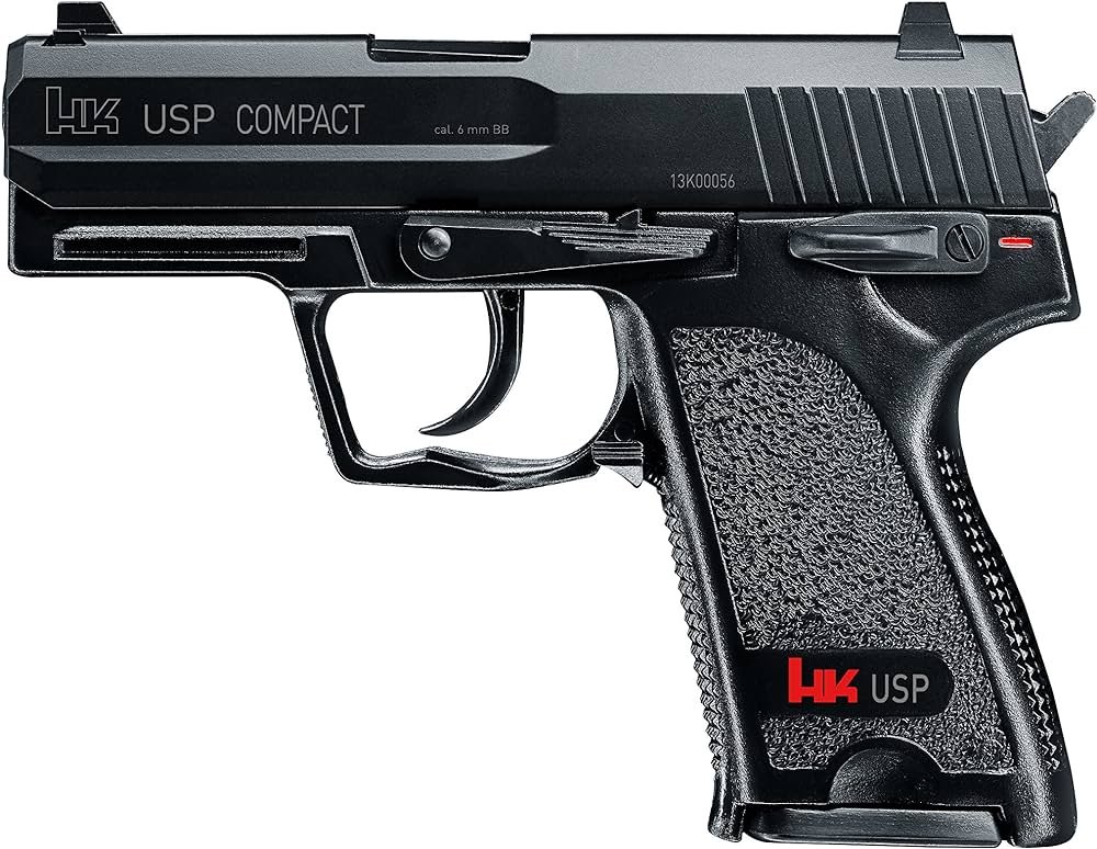 HECKLER & KOCH Softair USP Compact - Pistola Airsoft con máximo 0...