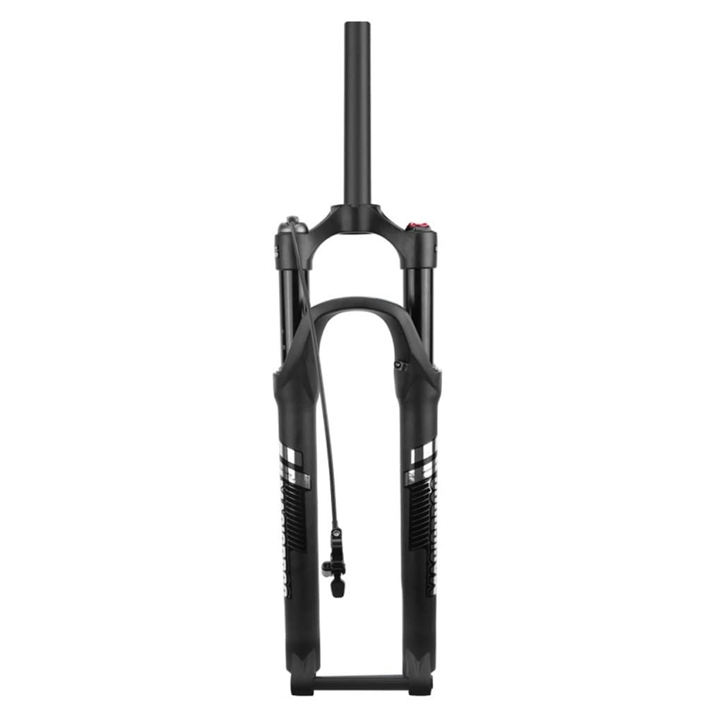 Horquilla MTB de 26/27, 5/29 pulgadas, horquillas de suspensión para bicicleta, horquilla de aire de 80mm, ajuste de rebote de viaje, eje pasante, ...