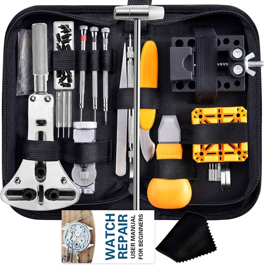 Amazon.com: anezus - Kit de reparación de relojes, 187 piezas de ...