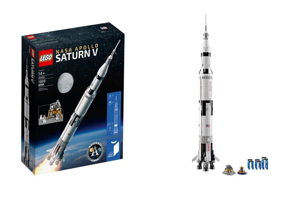 El emblemático cohete Saturno V tendrá su propio set de LEGO, y ...