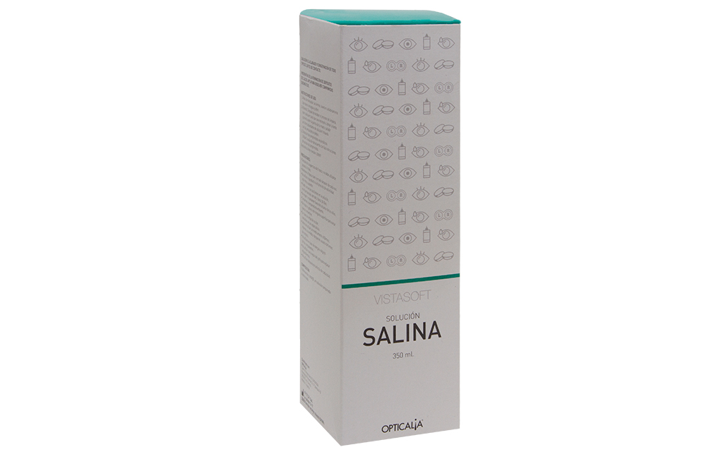 Líquido de Lentejas SoluciÓn Salina (350 Ml) - Opticalia