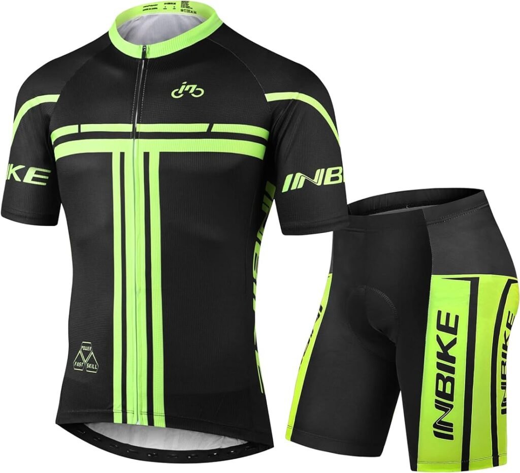 INBIKE Maillot Ciclismo Hombre Verano MTB Trajes de Ciclismo Equipacion Bicicleta Culote Bicicleta