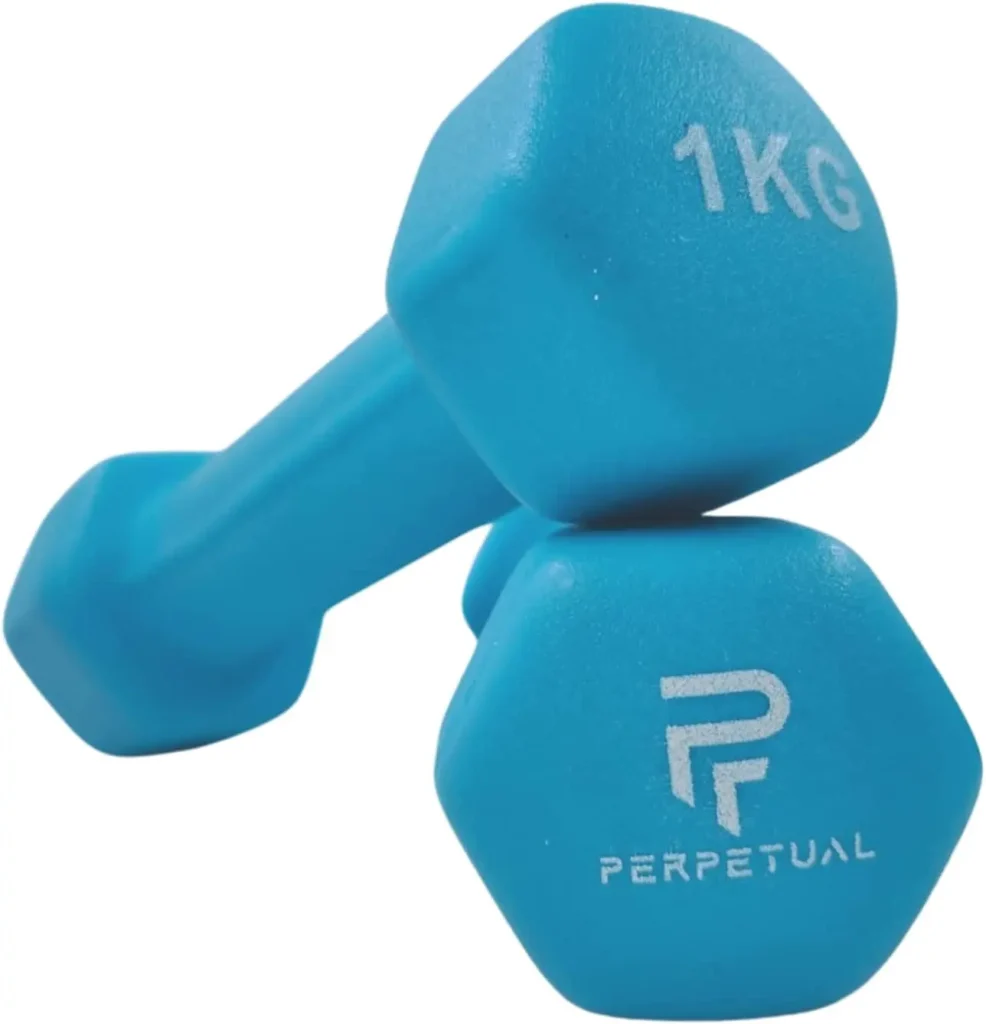 Set de 2 mancuernas de 1kg - Perpetual.Fitness