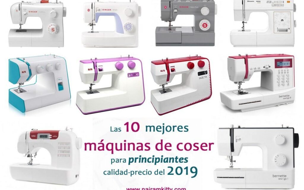 Las 10 mejores máquinas de coser para principiantes del 2019