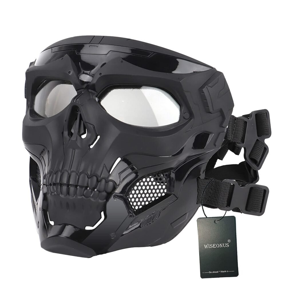 WISEONUS Airsoft Táctico Skull Messenger Masks Equipo de ...