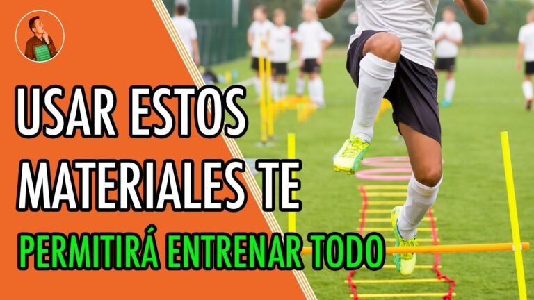 Los mejores materiales deportivos para el entrenamiento de fútbol...