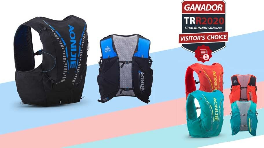 PREMIO Mejor mochila TRAIL RUNNING REVIEW 2020: AONIJIE Gale 12L