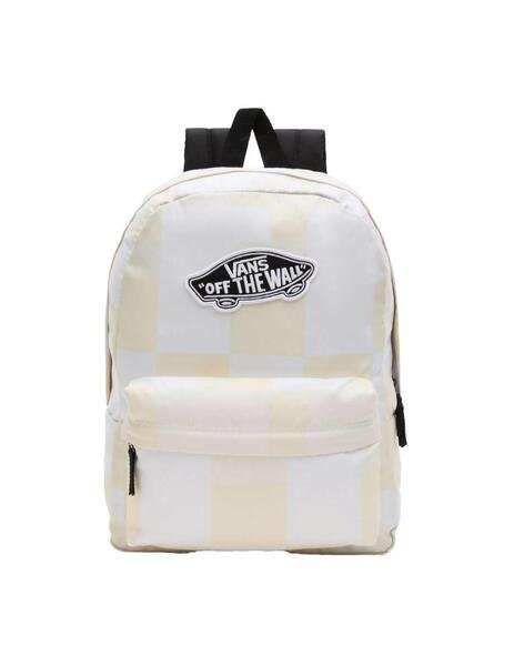 Mochila Vans WN Realm Beige Cuadros