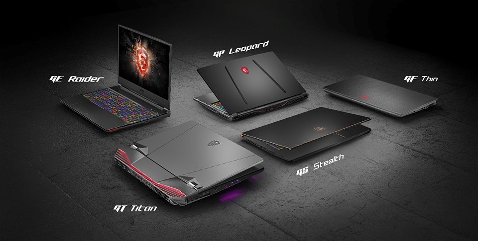 Serie de portátiles Gaming MSI