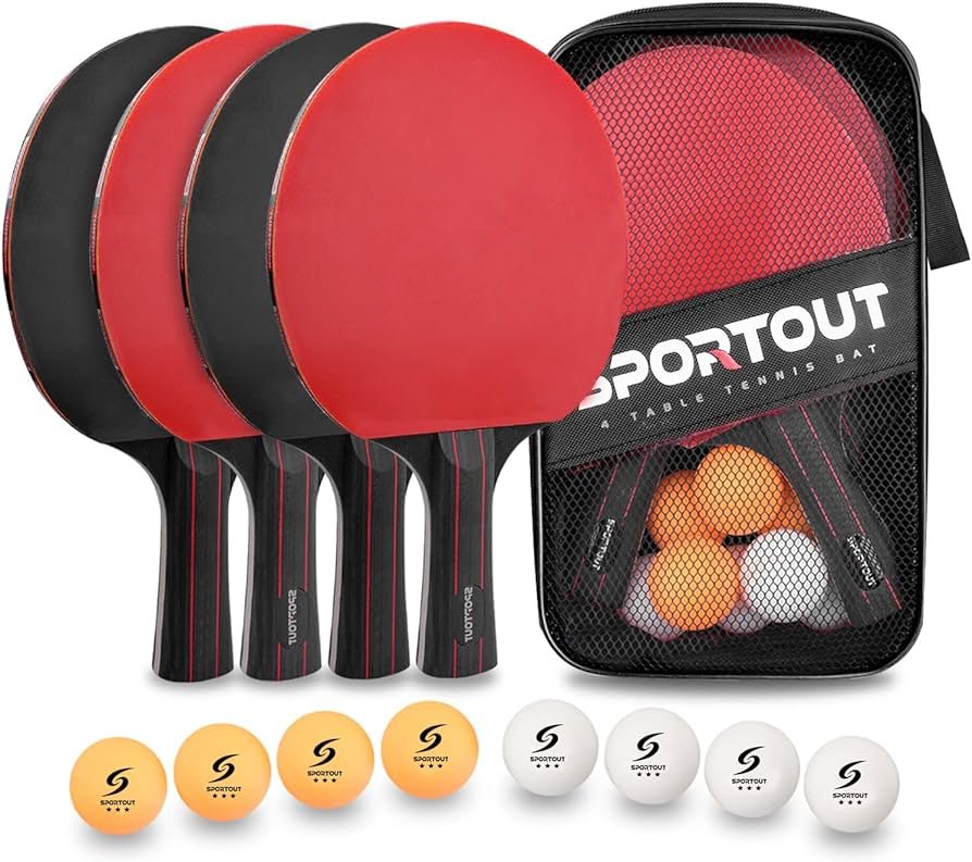 Palas de Ping Pong, Set de Alto Rendimiento - Palas de Tenis de ...