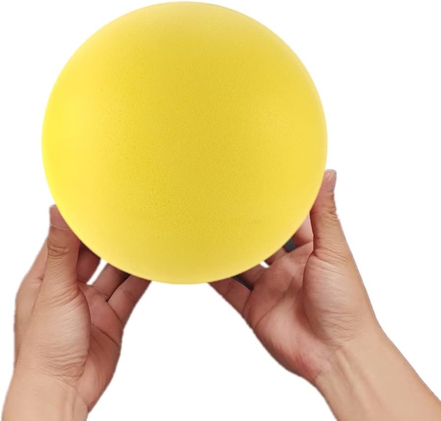 Aiyouwei Pelota de espuma suave de 18 cm, suave, silenciosa, para...