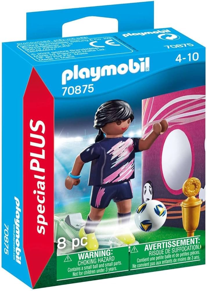 Playmobil - Jugador de fútbol con portería