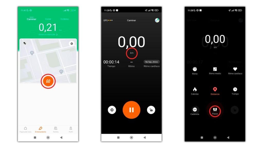 Cómo medir los pasos con un móvil Xiaomi, Redmi o Poco