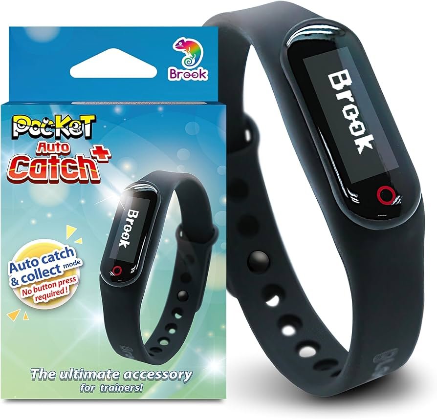 Brook Pulsera táctil LED Pocket Auto Catch PLUS 2022 para Pokémon Go (alternativa para Go Plus y Go-Tcha)