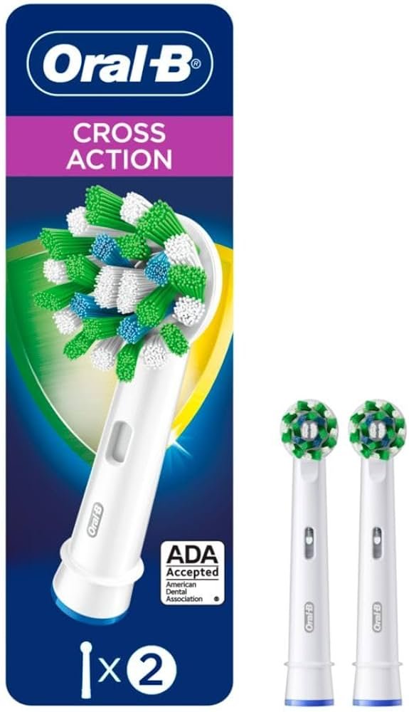 Amazon.com: Oral-B Cross Action Recambios de cabezales de cepillo de ...