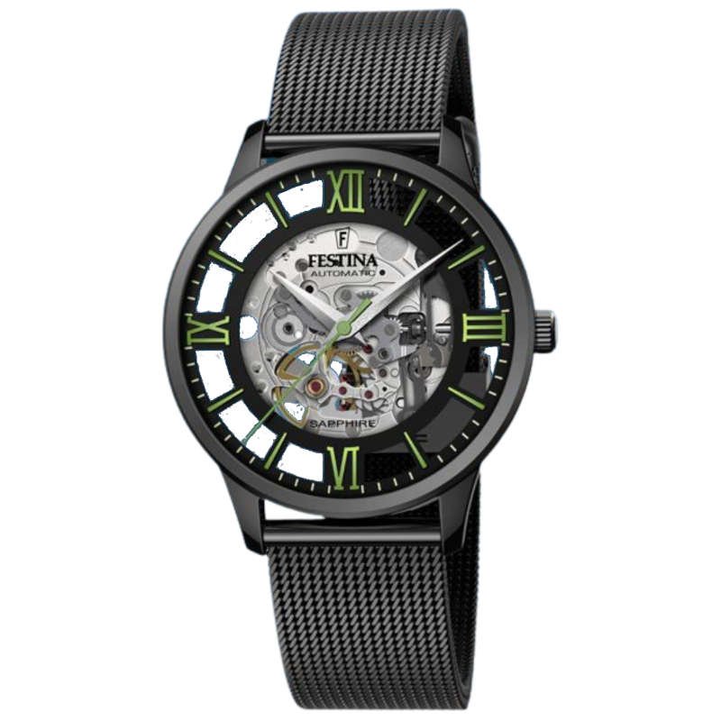 Reloj Festina Automático Skeleton hombre F20535/4 - Joyería Oliva