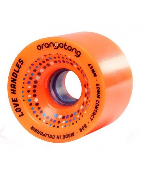 Comprar Ruedas Longboard Orangatang Love Handless 65mm 80a Naranja ...