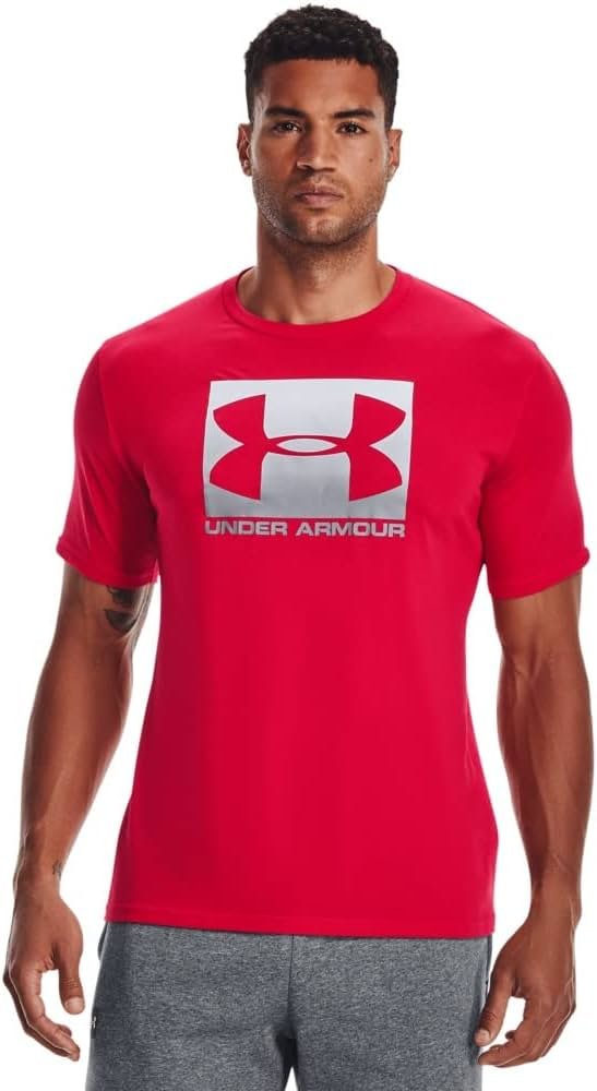 Camiseta UNDER ARMOUR BOXED SPORTSTYLE 1329581 600 Rojo : Under ...