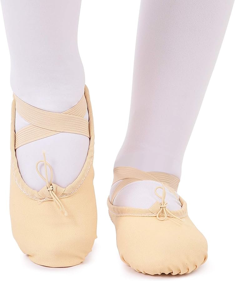 Zapatillas de Ballet Danza Canvas para Niña y Mujer Calzado de...